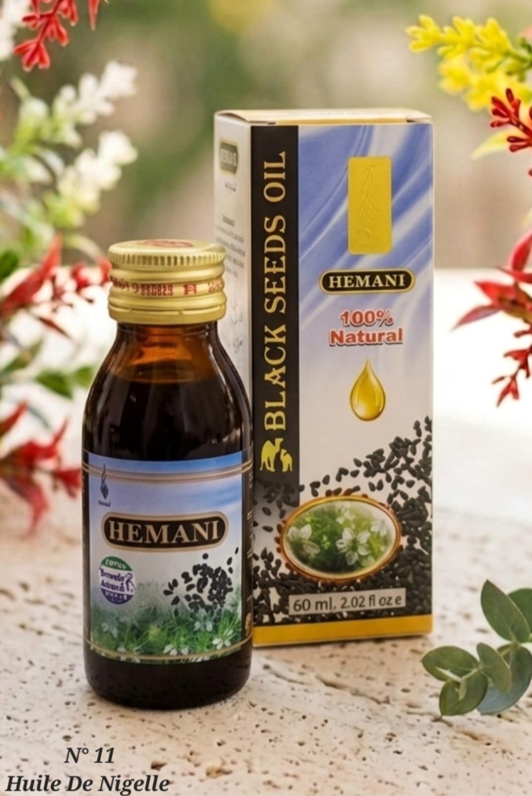 Huile de Nigelle Premium — HEMANI | 100% Naturelle