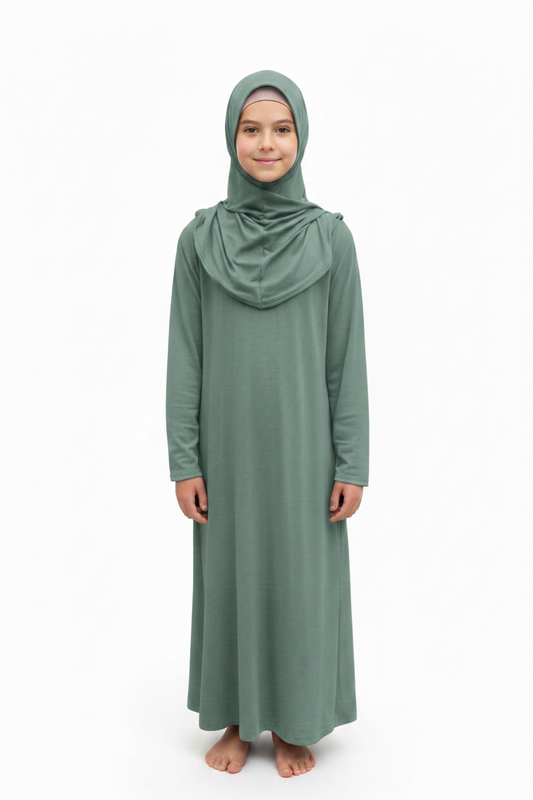 Robe - Vert sauge