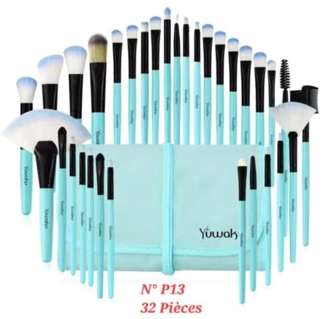 Set Pinceaux Maquillage Professionnel 32 Pièces – Yuwaku