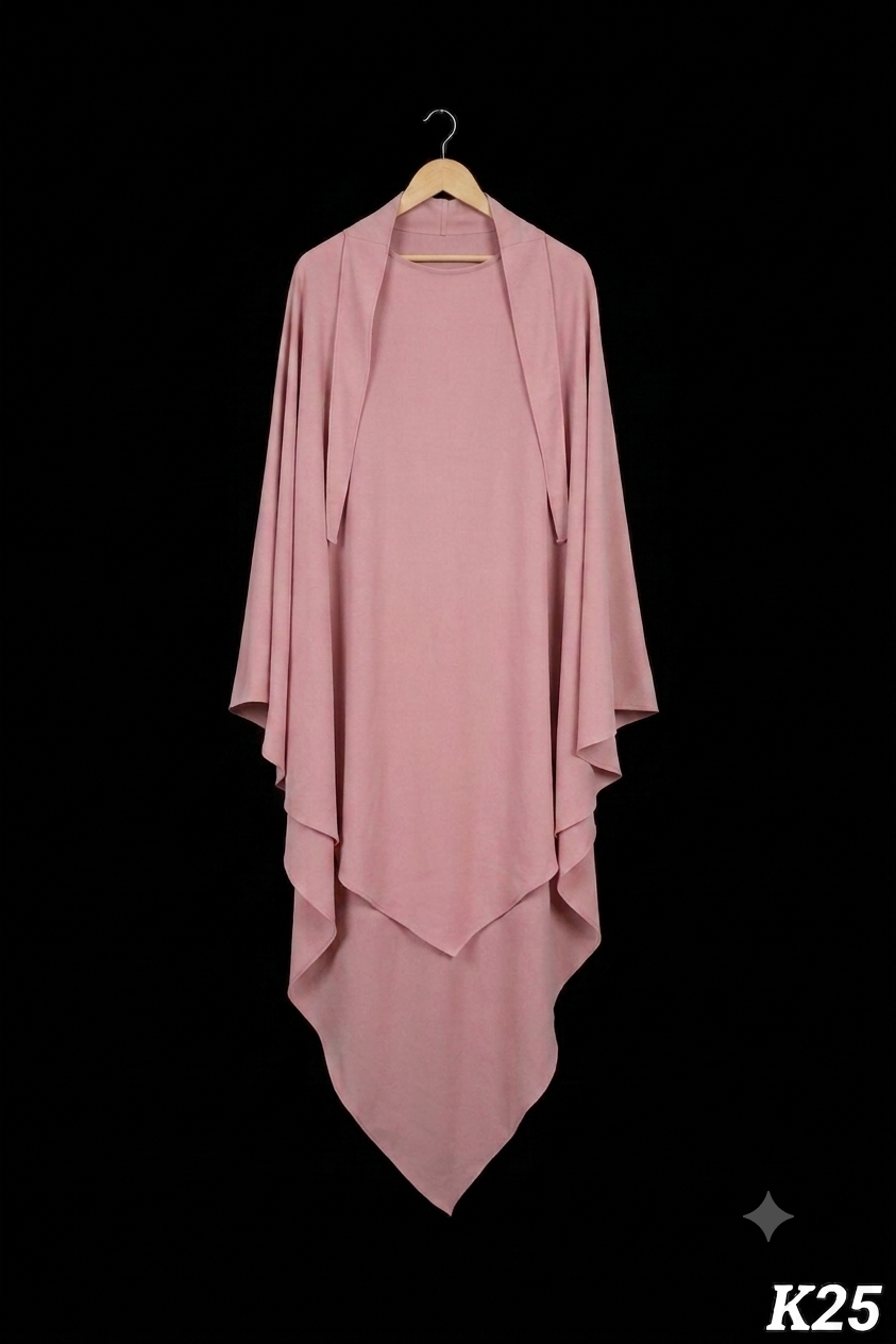 Khimar Élégance — PERLE ROSE