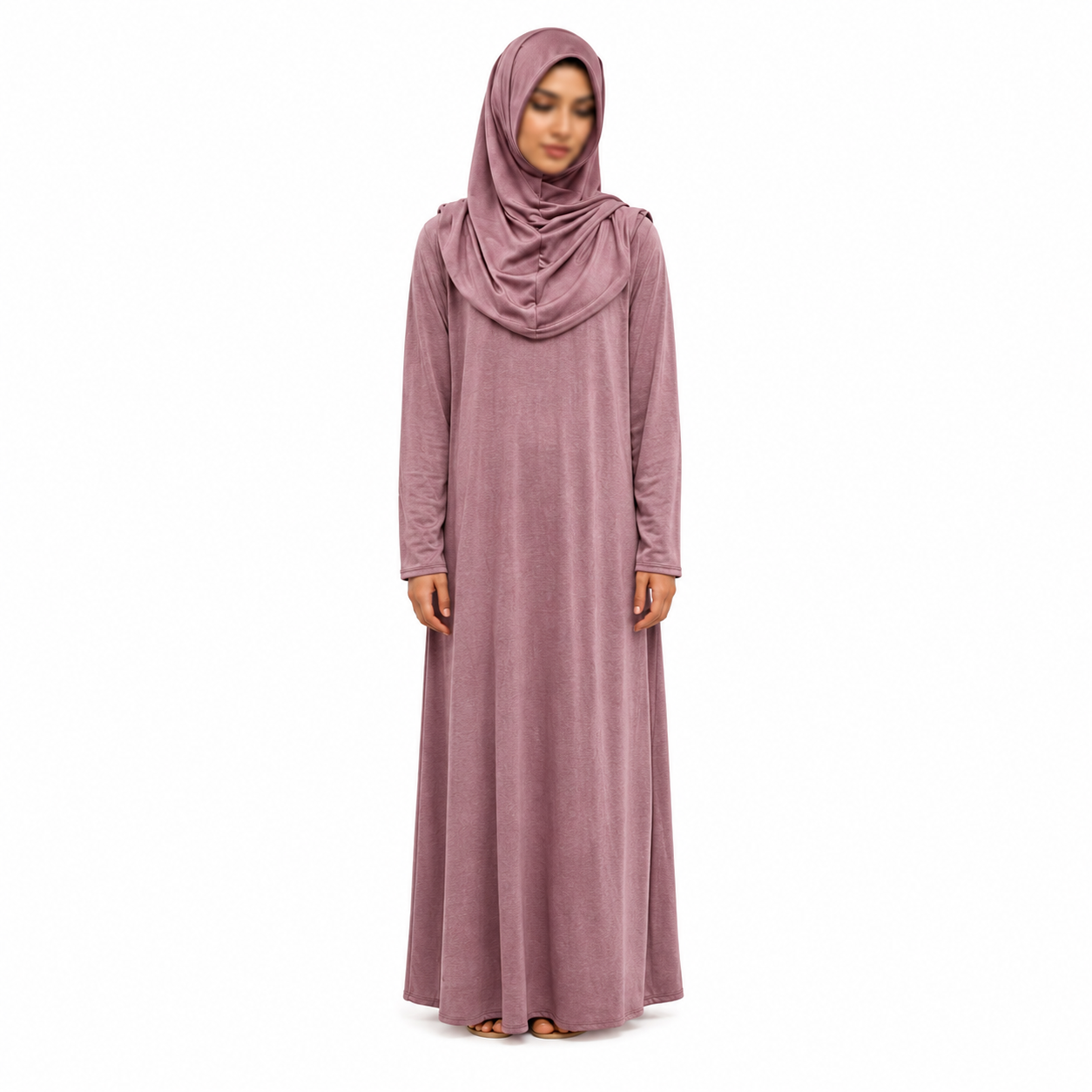 Abaya Longue Mastour enfant – Plusieurs Coloris | Perle Rose