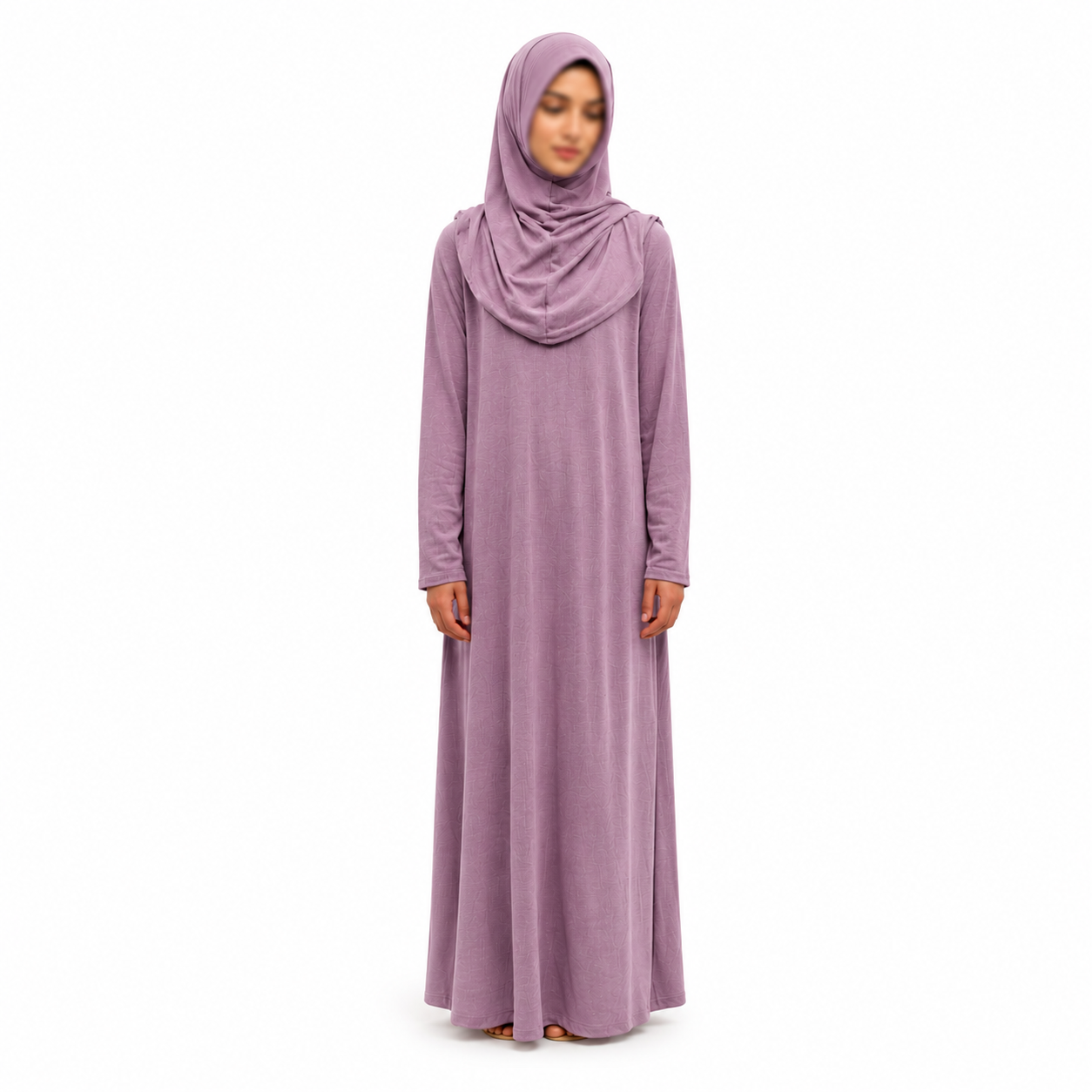 Abaya Longue Mastour enfant – Plusieurs Coloris | Perle Rose