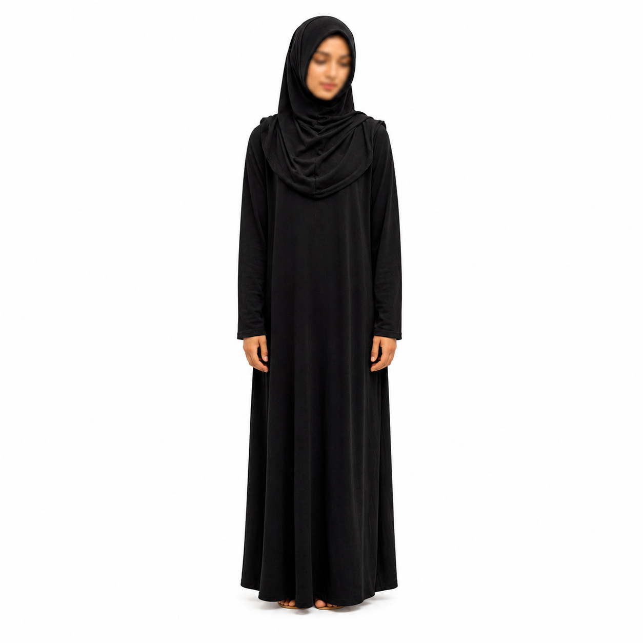 Abaya Longue Mastour enfant – Plusieurs Coloris | Perle Rose