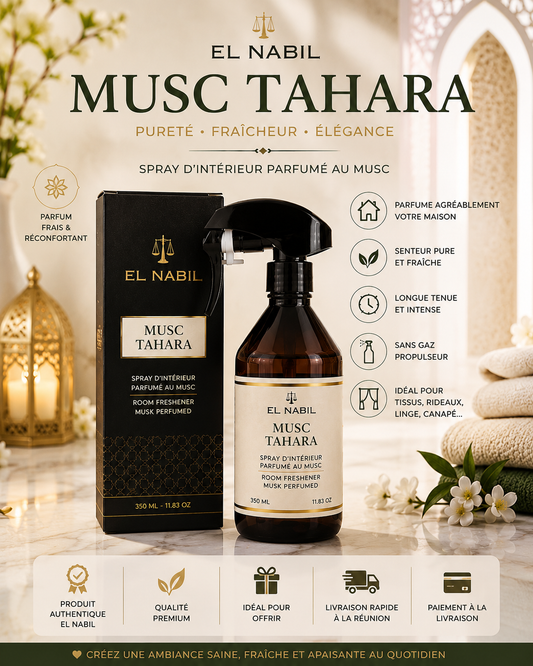EL NABIL — Spray d’Intérieur Musc Tahara