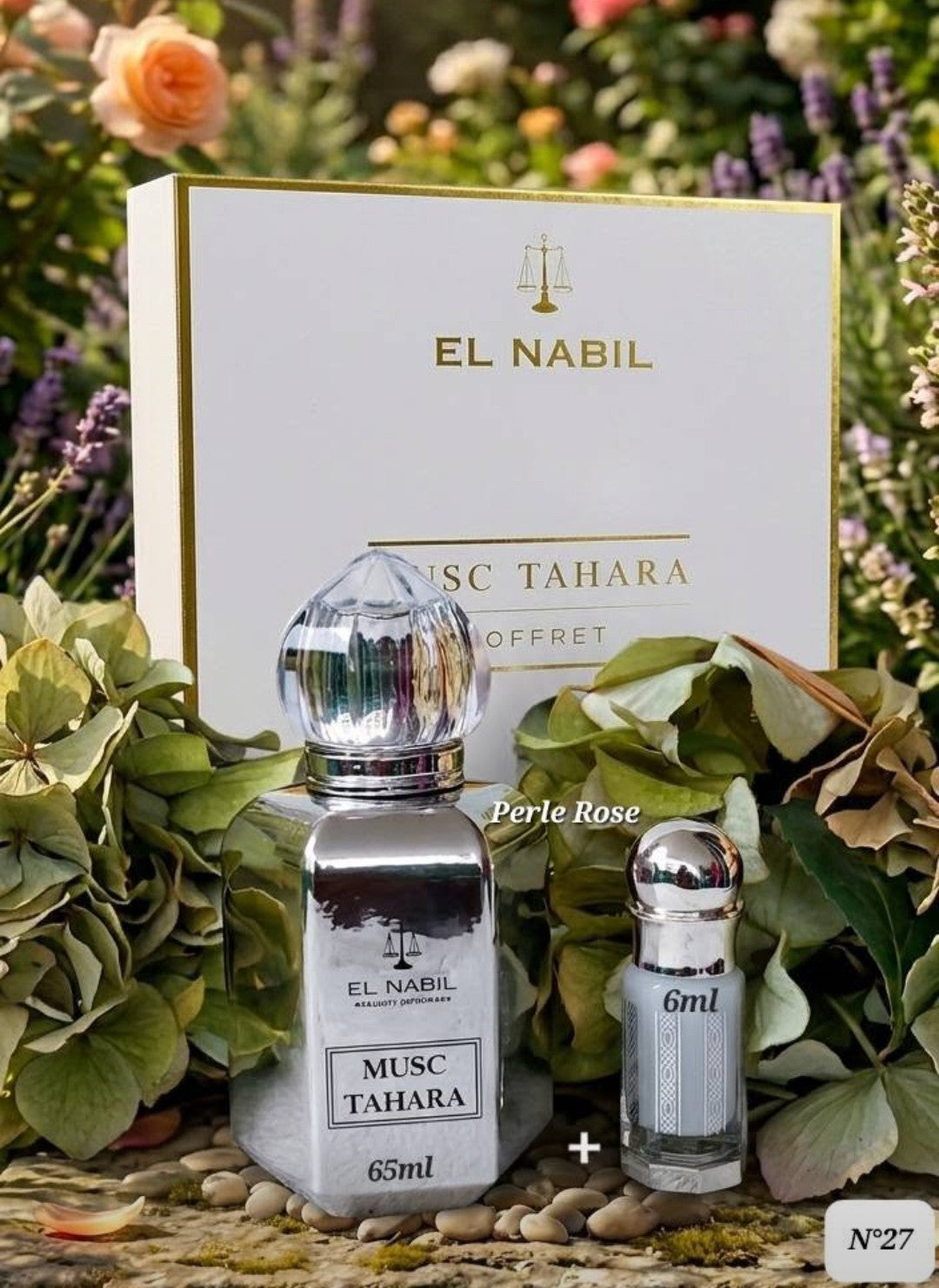 Coffret Musc Tahara N°27 — EL NABIL | PERLE ROSE