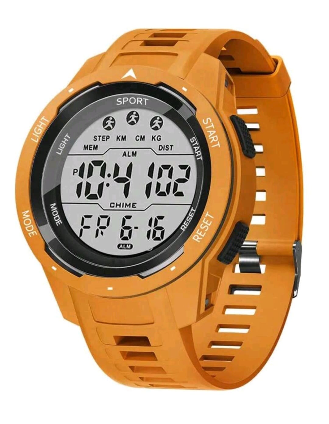 Montre Sport Digitale Homme Étanche – Chrono, Alarme & Rétroéclairage