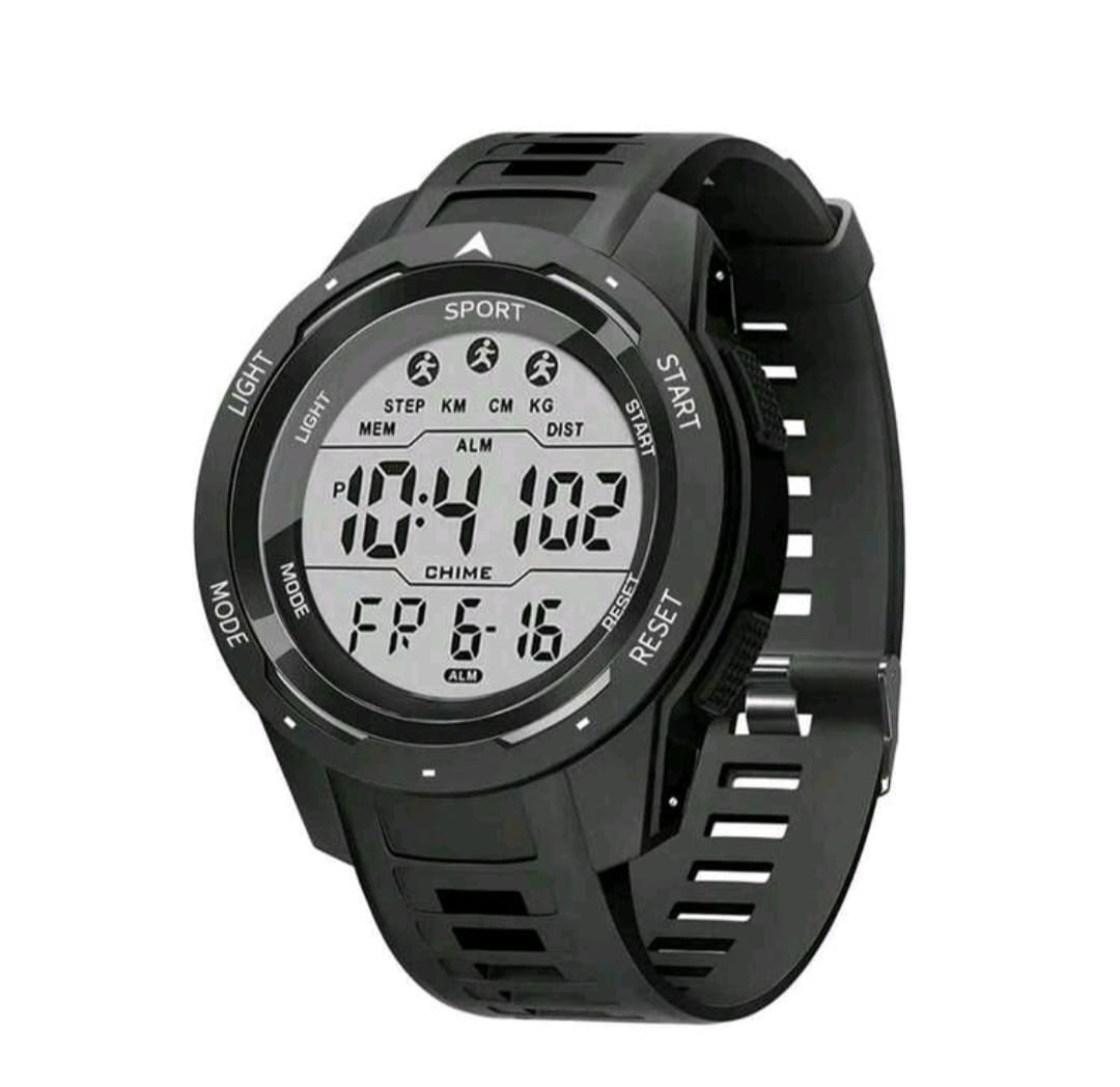 Montre Sport Digitale Homme Étanche – Chrono, Alarme & Rétroéclairage