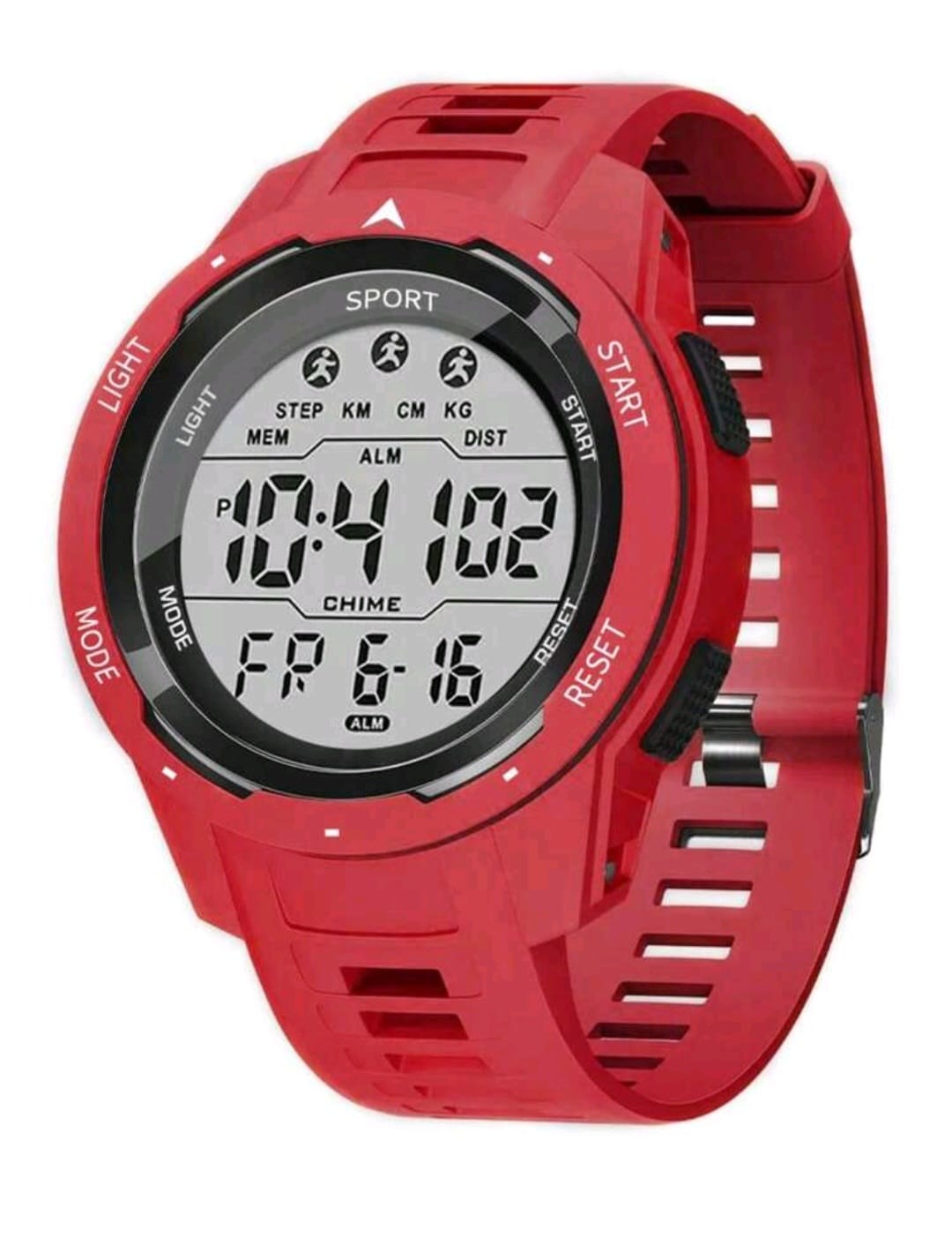 Montre Sport Digitale Homme Étanche – Chrono, Alarme & Rétroéclairage