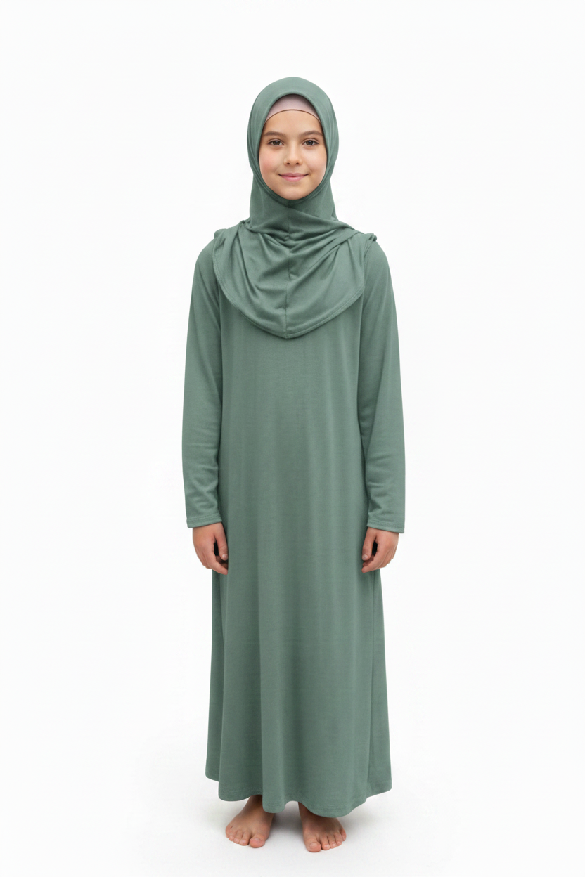 Robe - Vert sauge
